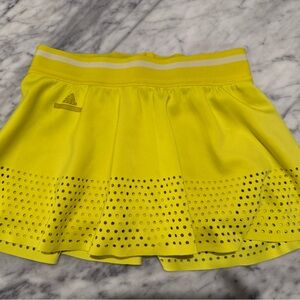 Adidas by Stella McCartney Laser Yellow Women's Barricade Tennis Skirt S